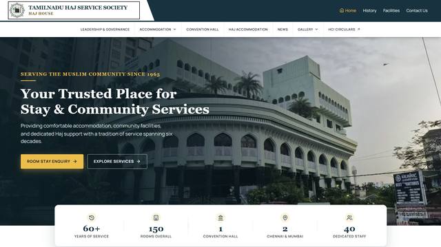 TNHSS — room & hall booking system