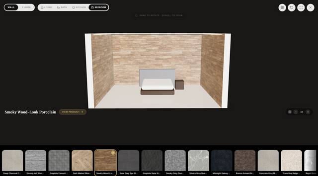 Royal Tiles — tile storefront & 3d visualiser